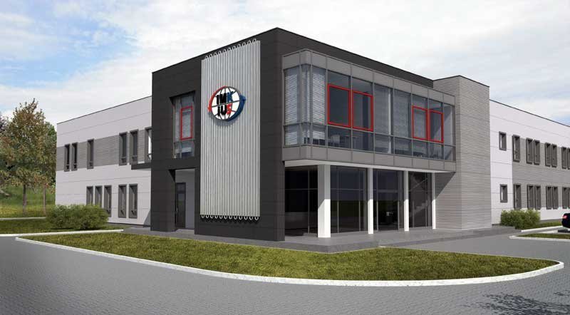 Production Hall with Office Building, Kaczyce