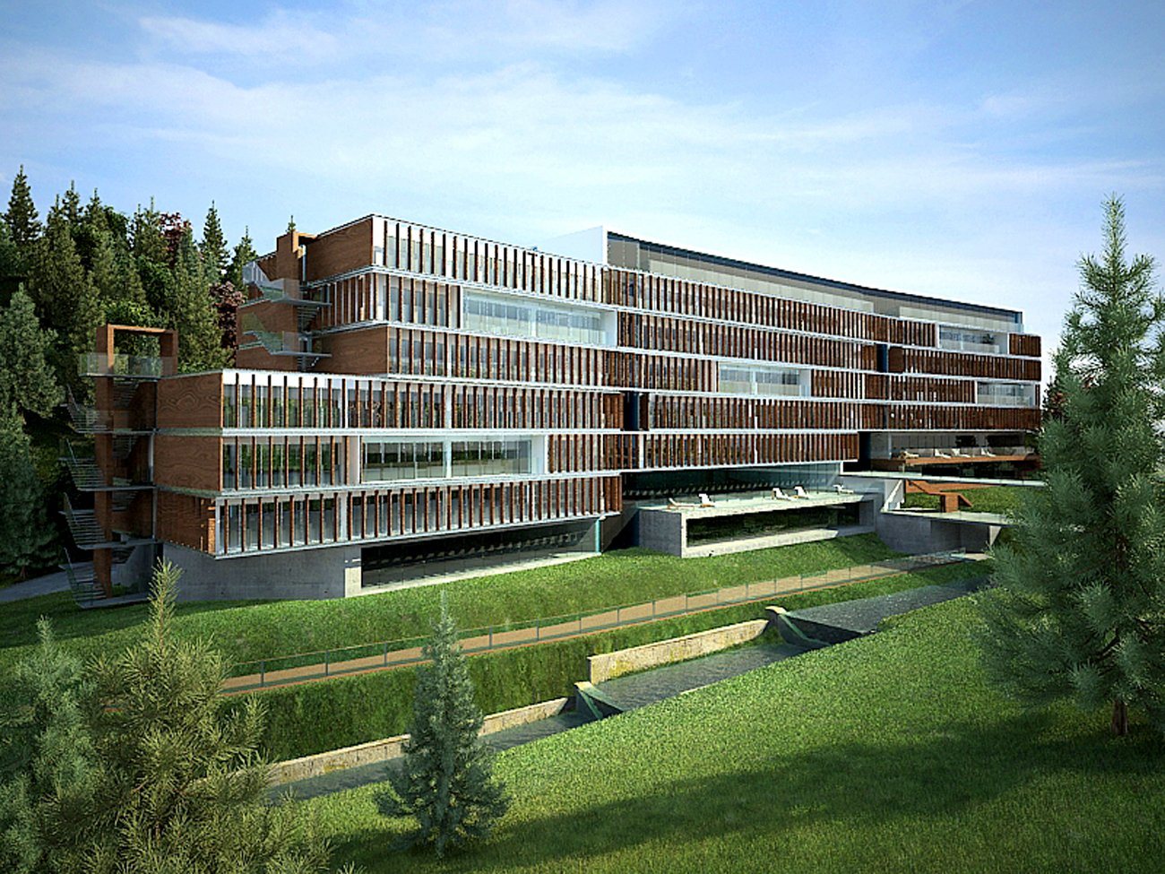 Kozubnik Resort — Reconstruction — Eko Elprom project