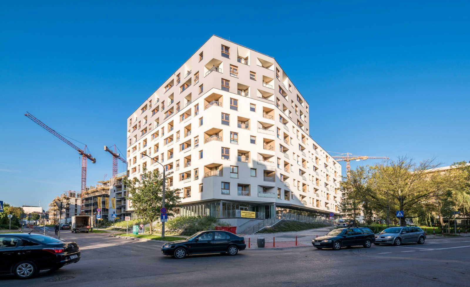 Buildings B3 and B5 on Wrocławska Street, Kraków